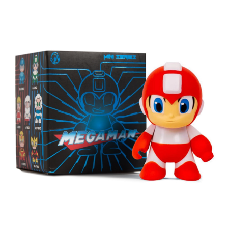 Kidrobot Metallic Red Mega Man