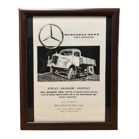 Mengerler Mercedes Kamyon Afiş