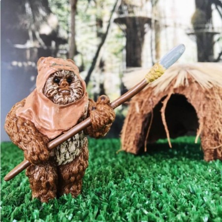 Star Wars Ewok Wicket Diaroma