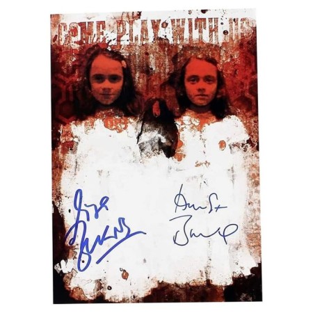 The Shining Twins Lisa and Louise Burns İmzalı Fotoğraf