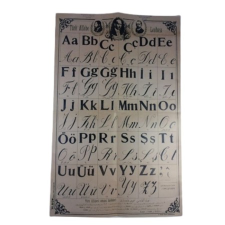 Türk Alfabe Levhası 1998