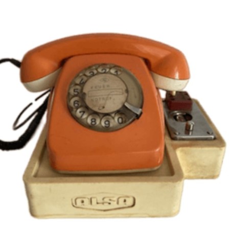 Alsa Çevirmeli Jetonlu Telefon