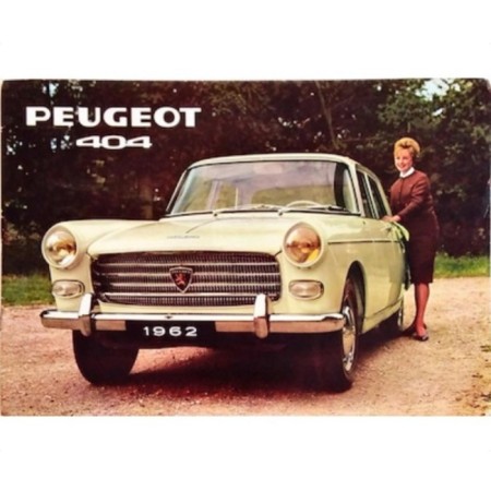 Peugeot 404 Broşür