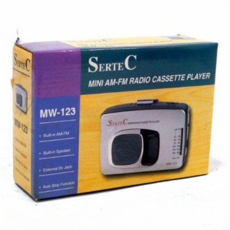 Sertec MW-123 Radyolu Walkman 