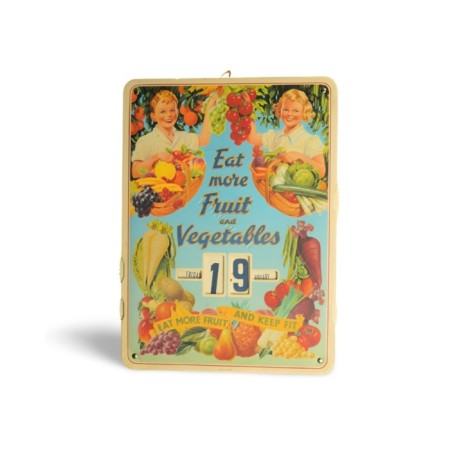 Italy 1997 Retro Çevirmeli Duvar Tipi Takvim