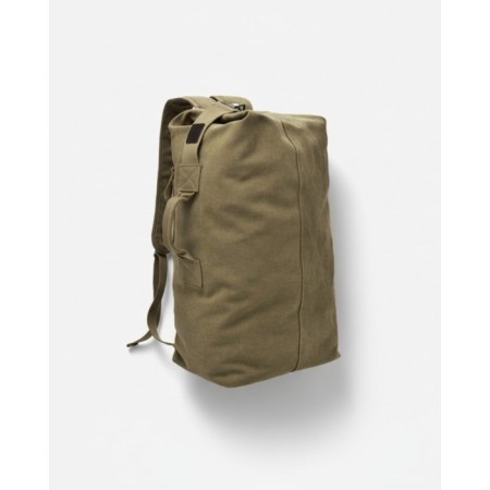 Askeri Tip Kanvas Duffel Sırt Çantası