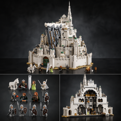 LEGO’nun Şimdiye Kadarki En Büyük Orta Dünya Efsanesi: LEGO Minas Tirith (11377)