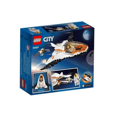 LEGO City 60224 Uydu Servis Aracı Astronotlu Uzay Seti
